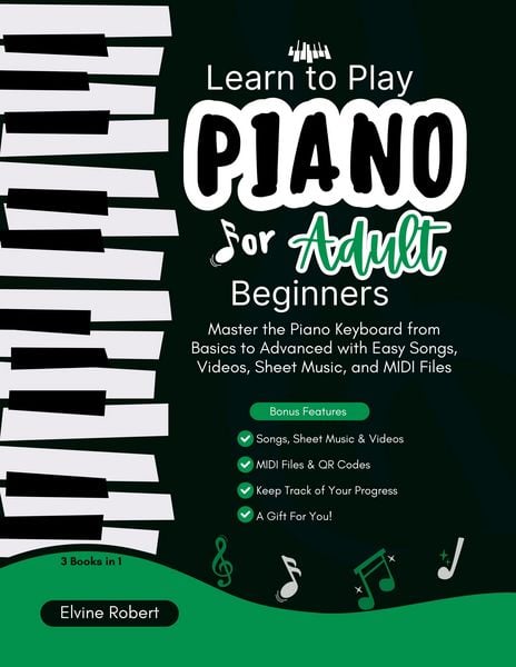 Produktbild: Learn to Play Piano for Adult Beginners