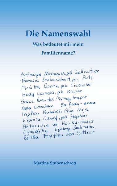 Produktbild: Die Namenswahl