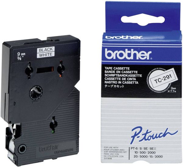 Produktbild: BROTHER P-touch Schriftband TC laminiert