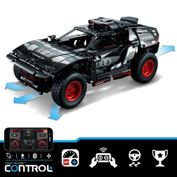 LEGO Technic 42160 Audi RS Q e-tron, ferngesteuertes RC-Auto-Spielzeug
