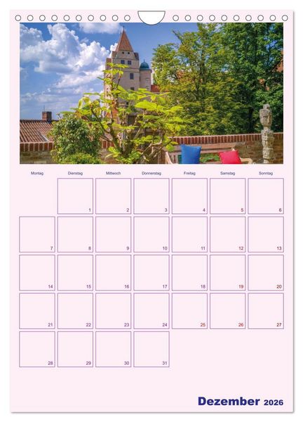 Produktbild: Rund um Bayern (Wandkalender 2026 DIN A4 hoch), CALVENDO Monatskalender