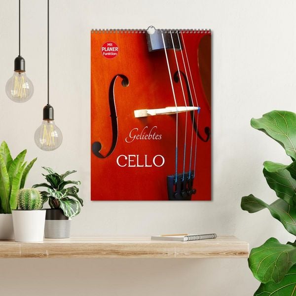 Produktbild: Geliebtes Cello (Wandkalender 2026 DIN A3 hoch), CALVENDO Monatskalender