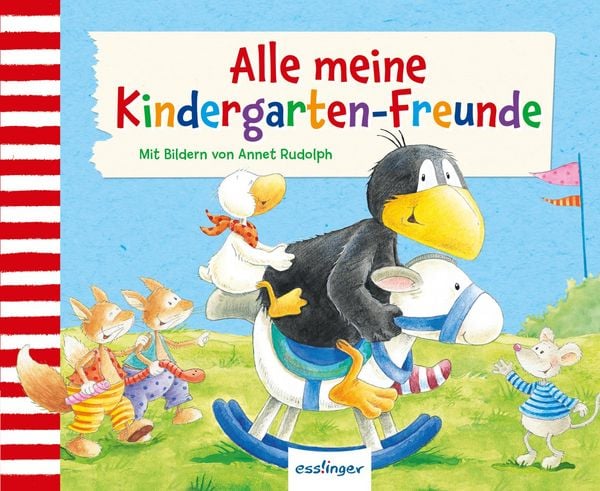 Der kleine Rabe Socke: Alle meine Kindergarten-Freunde, Gebundene Ausgabe von , Esslinger in der Thienemann-Esslinger Verlag GmbH, 9783480238316