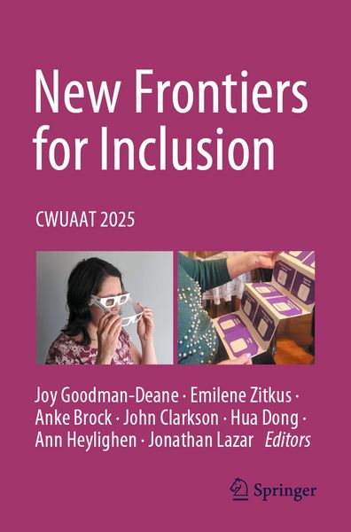 Produktbild: New Frontiers for Inclusion
