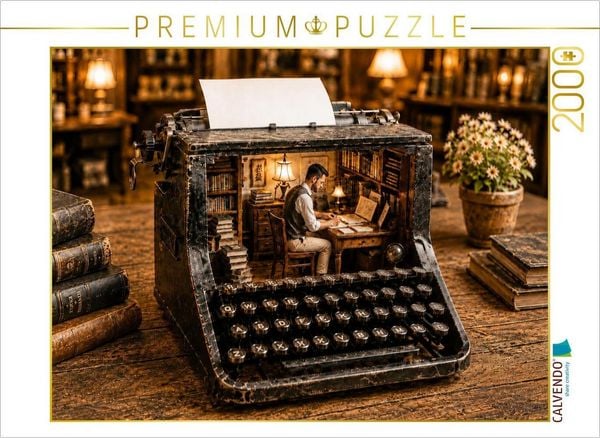 CALVENDO Puzzle Wo Geschichten geschrieben werden | 2000 Teile Lege-Größe 90x67cm Foto-Puzzle für glückliche Stunden