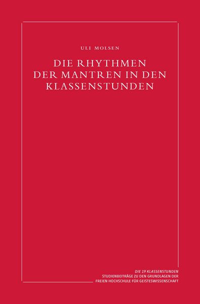 Produktbild: Die Rhythmen der Mantren in den Klassenstunden