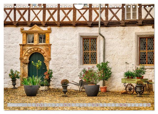 Produktbild: Quedlinburg - 1000 Jahre Geschichte im Harz (Wandkalender 2026 DIN A4 quer), CALVENDO Monatskalender
