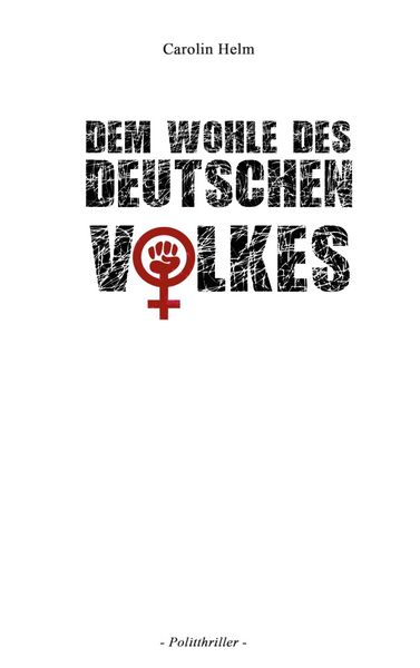 Produktbild: Dem Wohle des deutschen Volkes