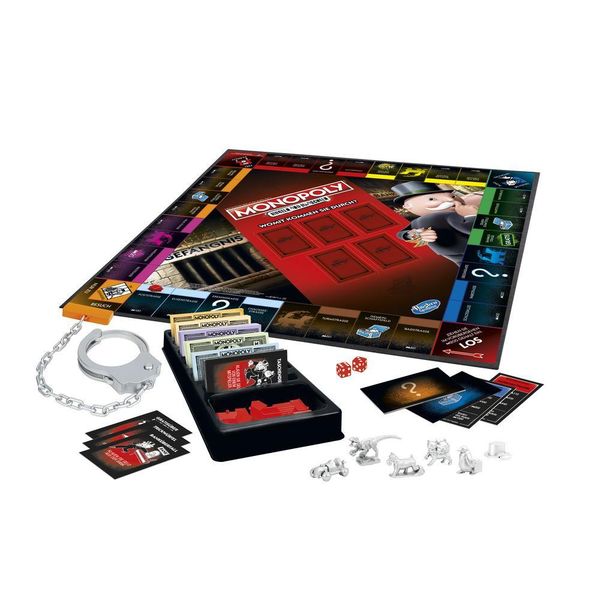 Hasbro E1871149 - Monopoly Classic, Mogeln und Mauscheln, Schweiz Version, Familienspiel