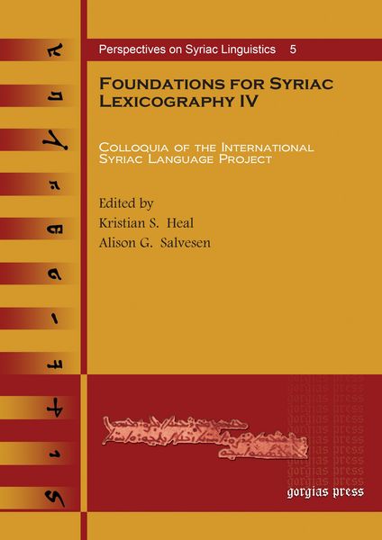 Produktbild: Foundations for Syriac Lexicography IV