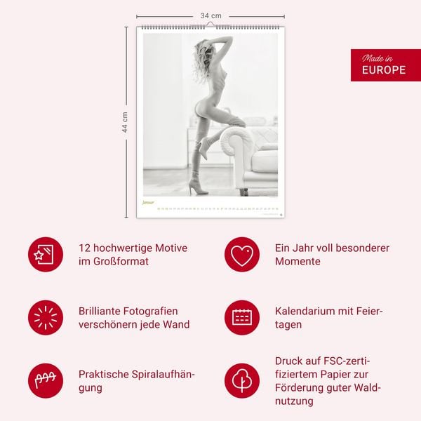 Produktbild: Backside Posterkalender 2027