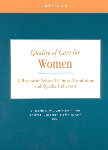 Produktbild: Quality of Care for Women