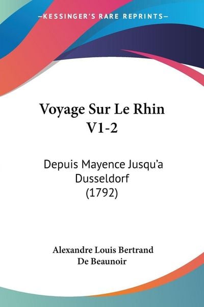 Produktbild: Voyage Sur Le Rhin V1-2