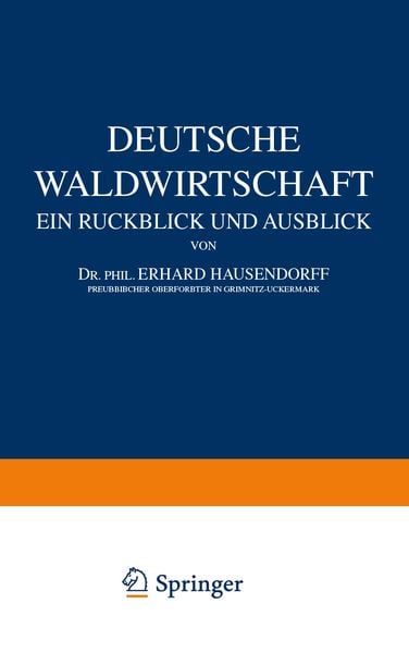 Produktbild: Deutsche Waldwirtschaft