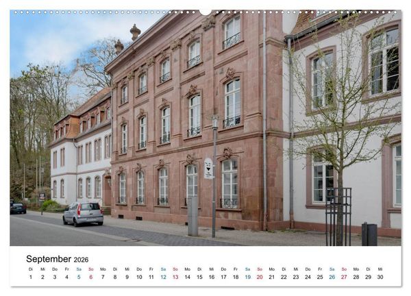 Produktbild: Ottweiler - Barockperle im Saarland (hochwertiger Premium Wandkalender 2026 DIN A2 quer), Kunstdruck in Hochglanz