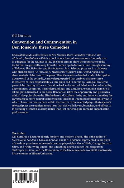 Produktbild: Convention and Contravention in Ben Jonson&rsquo;s Three Comedies