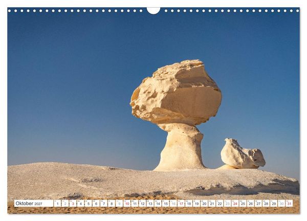 Produktbild: &Auml;gypten - die Weisse W&uuml;ste (Wandkalender 2027 DIN A3 quer), CALVENDO Monatskalender
