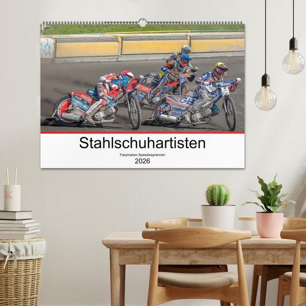 Produktbild: Stahlschuhartisten (Wandkalender 2026 DIN A2 quer), CALVENDO Monatskalender