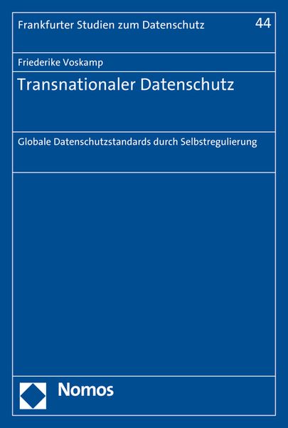 Produktbild: Transnationaler Datenschutz