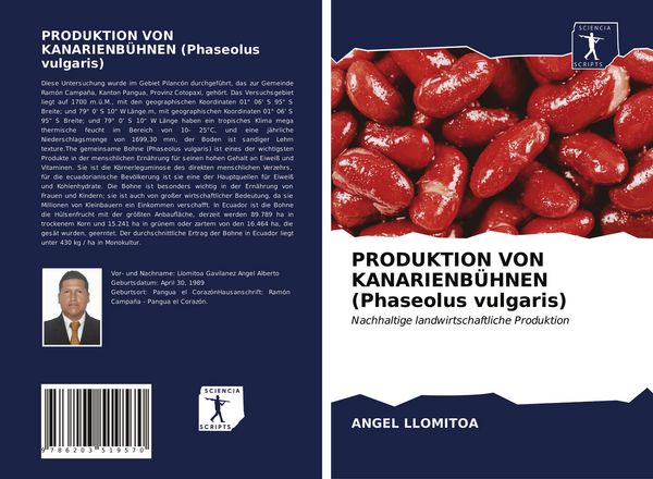 Produktbild: Produktion von Kanarienb&uuml;hnen (phaseolus Vulgaris)