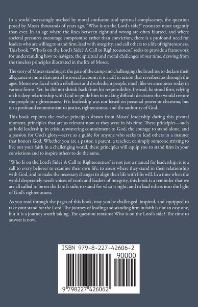 Produktbild: Who Is on the Lord's Side? A Call to Righteousness