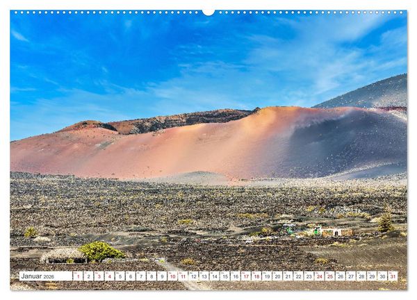 Produktbild: Lanzarote - Wo die Vulkane die Landschaft formten (Wandkalender 2026 DIN A2 quer), CALVENDO Monatskalender