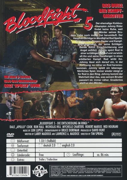 Produktbild: Bloodfight 5 - Uncut