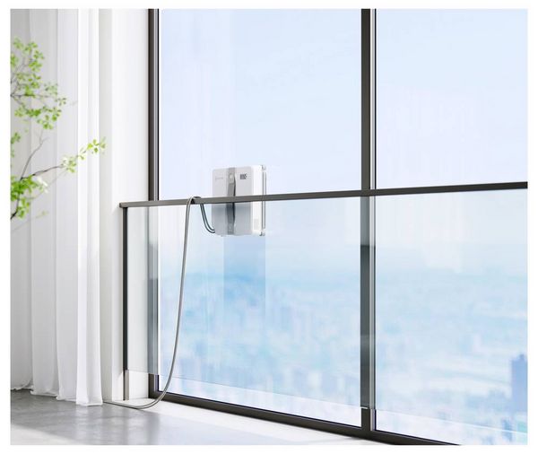 Produktbild: ECOVACS WINBOT MINI EU Fensterputzroboter Grau, Wei&szlig;