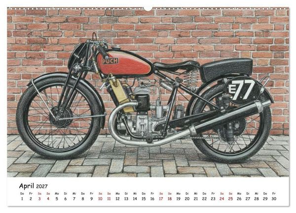 Produktbild: Zeitlose Klassiker im Portr&auml;t (hochwertiger Premium Wandkalender 2027 DIN A2 quer), Kunstdruck in Hochglanz