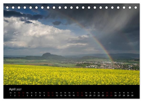 Produktbild: Der Hegau - Wanderparadies am westlichen Bodensee (Tischkalender 2027 DIN A5 quer), CALVENDO Monatskalender