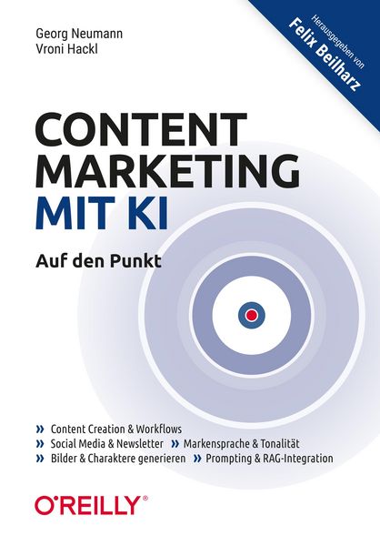 Produktbild: Content Marketing mit KI - Auf den Punkt