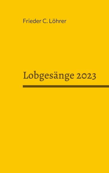 Produktbild: Lobges&auml;nge 2023