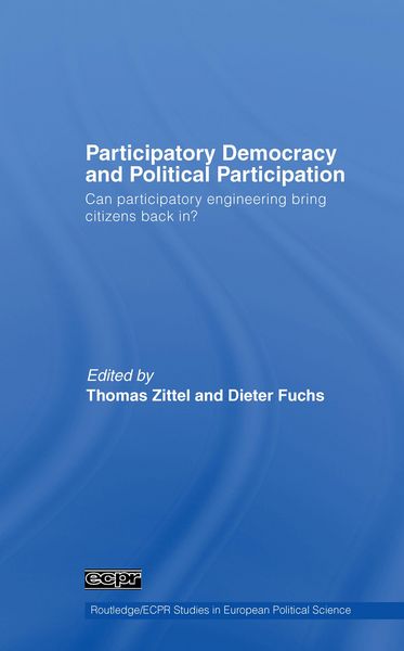 Produktbild: Participatory Democracy and Political Participation