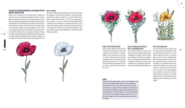 Produktbild: Watercolor &ndash; Florale Motive around the world: von heimisch bis exotisch