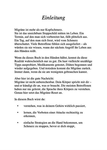 Produktbild: Das Migr&auml;ne-Reset