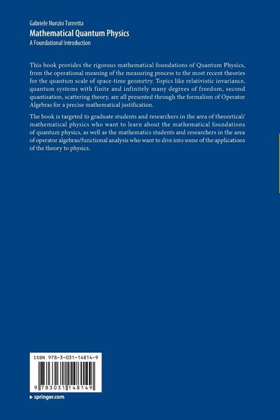 Produktbild: Mathematical Quantum Physics