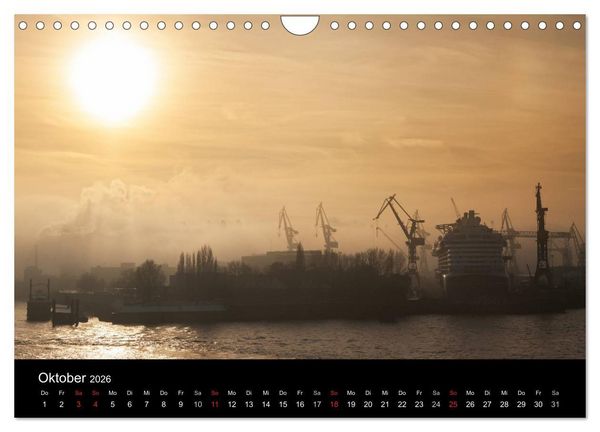Produktbild: Hamburg . Das Tor zur Welt... (Wandkalender 2026 DIN A4 quer), CALVENDO Monatskalender