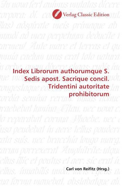 Produktbild: Index Librorum authorumque S. Sedis apost. Sacrique concil. Tridentini autoritate prohibitorum