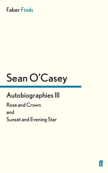 Produktbild: Autobiographies III