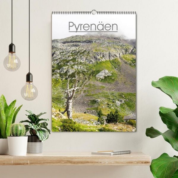 Produktbild: Pyren&auml;en - Spanien und Frankreich (Wandkalender 2026 DIN A2 hoch), CALVENDO Monatskalender