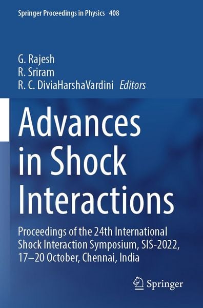 Produktbild: Advances in Shock Interactions