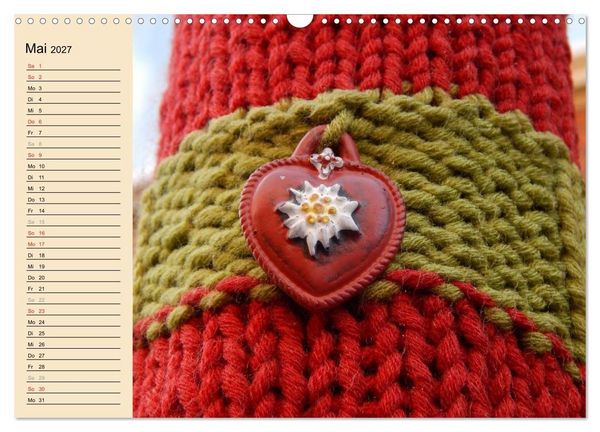 Produktbild: Urban Knitting L&uuml;neburg (Wandkalender 2027 DIN A3 quer), CALVENDO Monatskalender