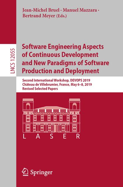 Produktbild: Software Engineering Aspects of Continuous Development and New Paradigms of Software Production and Deployment