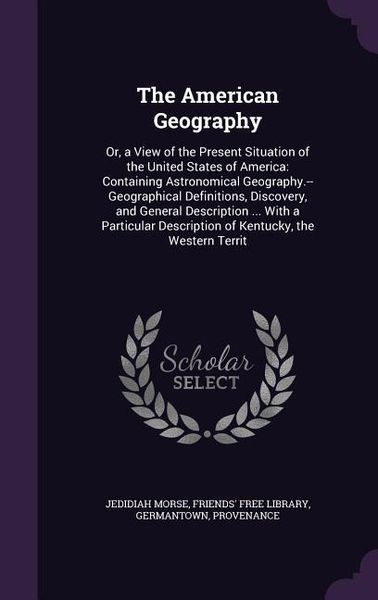 Produktbild: The American Geography