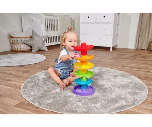 Produktbild: Simba 104010053 - ABC Regenbogen Kugelturm, Kugelbahn, H&ouml;he: 40 cm