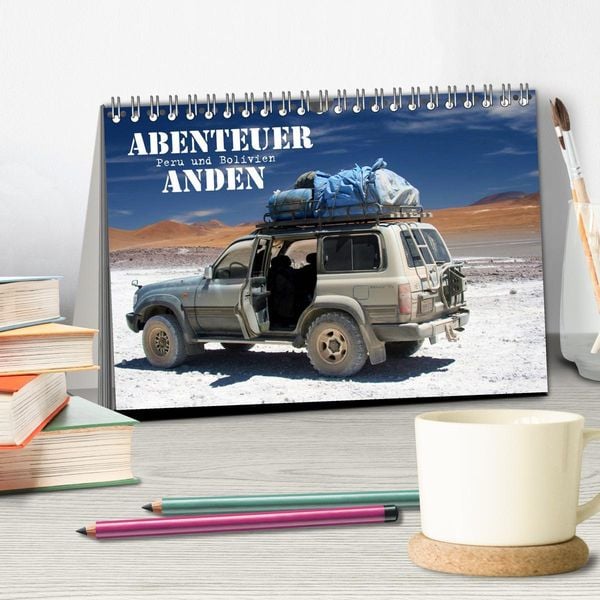 Produktbild: Abenteuer Anden - Peru und Bolivien (Tischkalender 2026 DIN A5 quer), CALVENDO Monatskalender