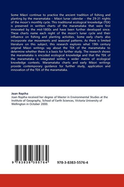 Produktbild: Traditional Ecological Knowledge of the Maramataka