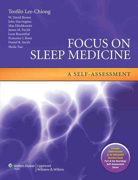 Produktbild: Lee-Chiong, T: Focus on Sleep Medicine: A Self-Assessment