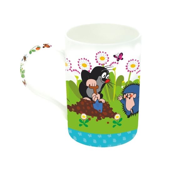 Tasse 'Der kleine Maulwurf' -Schaufel