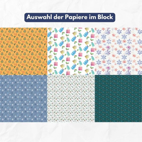 Produktbild: 350 Origami-Papiere - Weihnachten